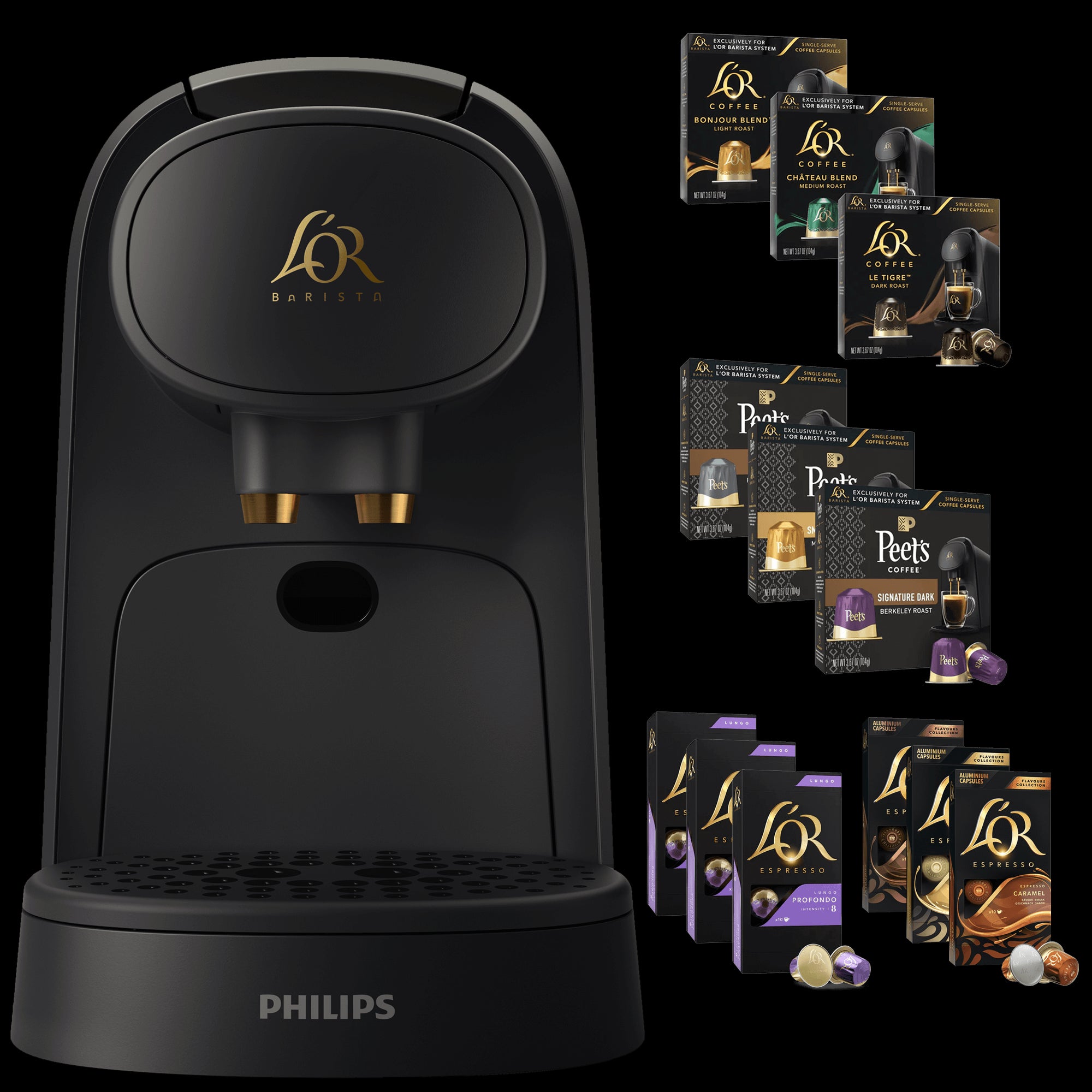 L'OR BARISTA 120 Capsule Holiday Bundle