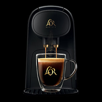 L'OR BARISTA System with coffee glassware