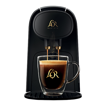 L'OR BARISTA System with coffee glassware