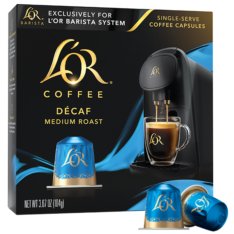 L'Or Decaffeinato N°6 compatible Nespresso® - 10 capsules - Café