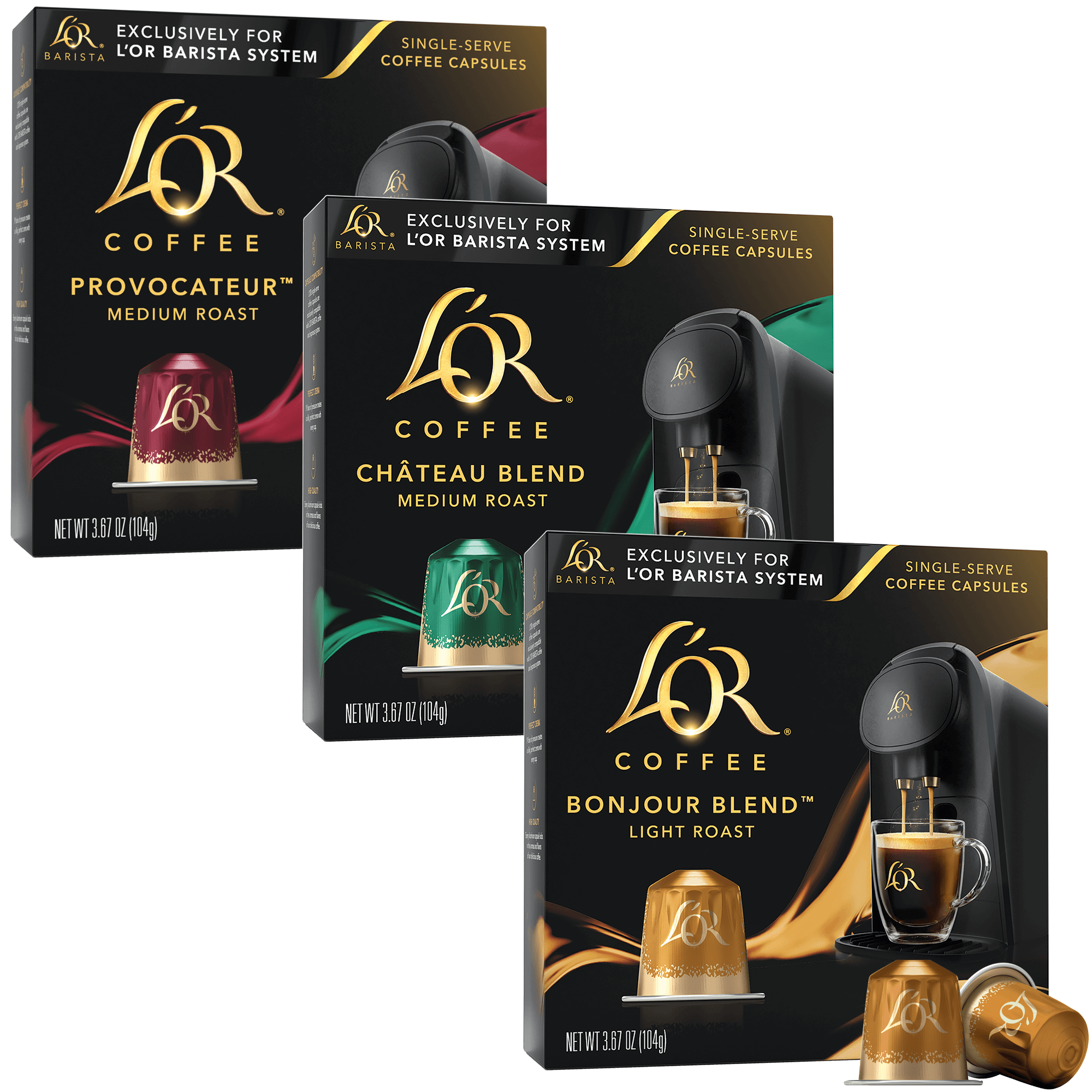 L'or Double Barista Selection Coffee Capsules 10 Pack