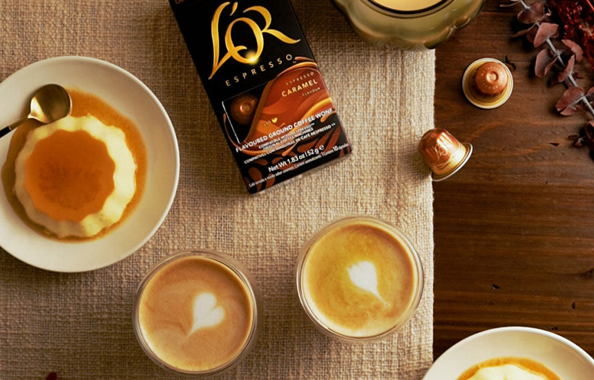 L’OR Caramel Espresso + Crème Caramel