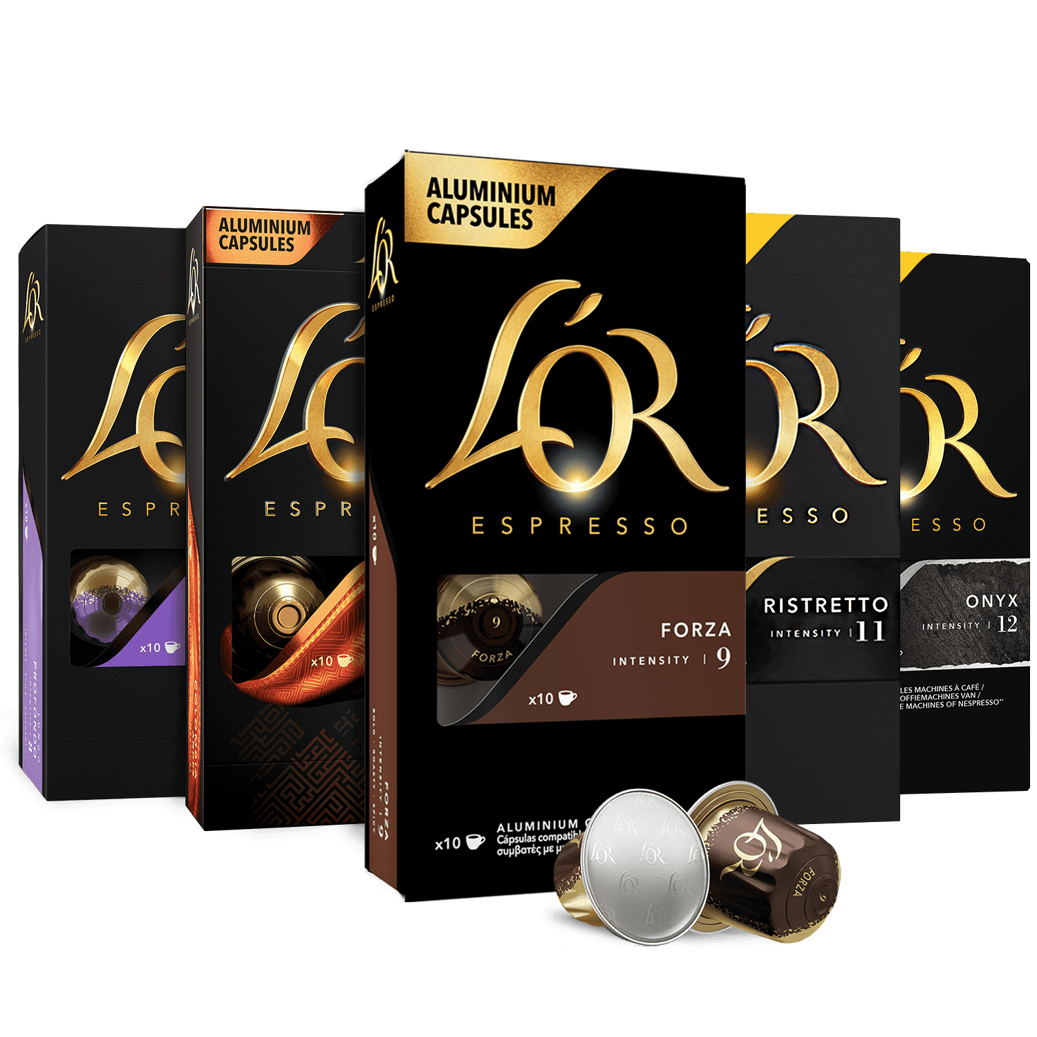 Image of L'OR 5 Blend Assortment Boxes