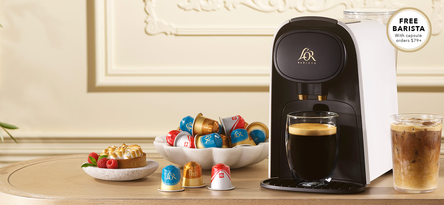 Bring the Café Home for Father's Day | Free L'OR Barista with $79+ capsule purhcase