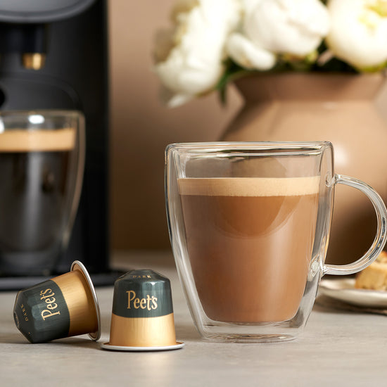 A perfect layer of velvety crema only high-pressure brewing can create.