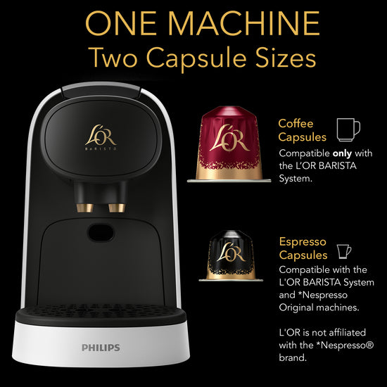 Image of L'OR BARISTA System with compatible capsules
