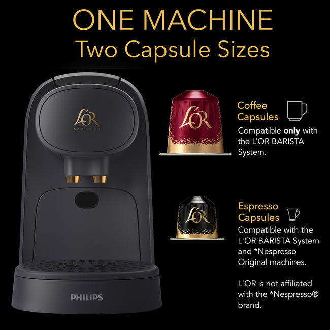 Image of L'OR BARISTA System with compatible capsules