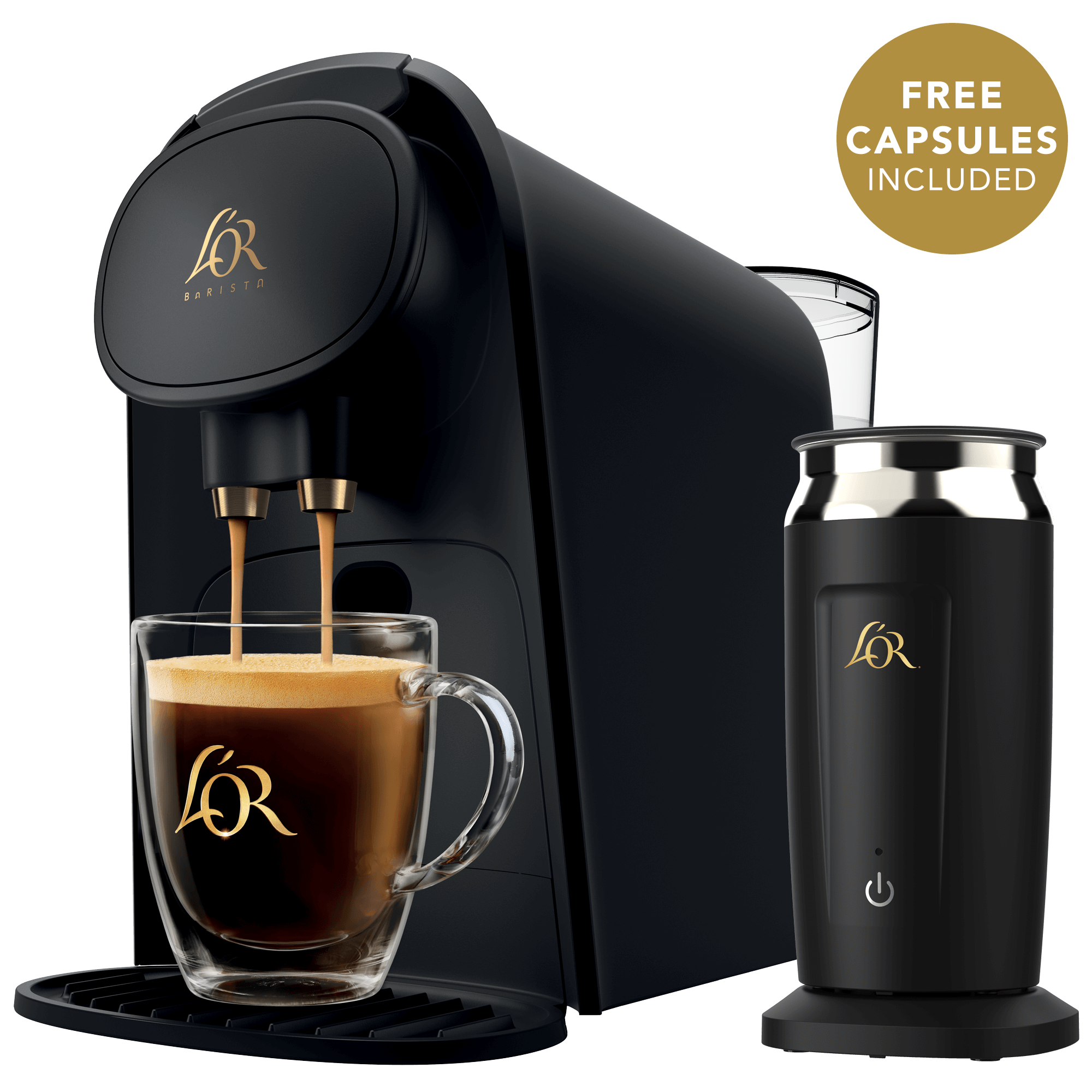 L'OR BARISTA System & Frother Bundle