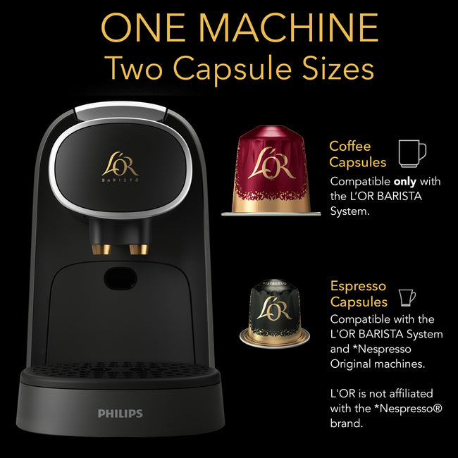 Image of L'OR BARISTA System with compatible capsules