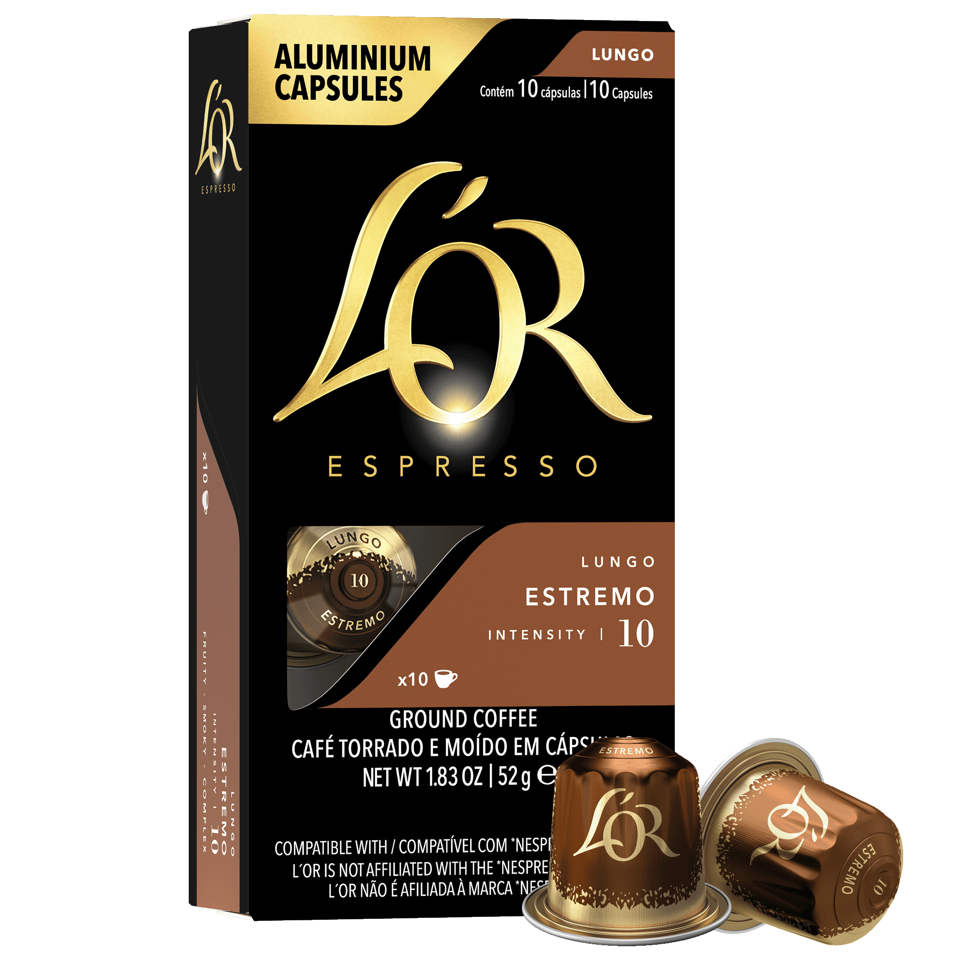 Image of Estremo Lungo Espresso - Intensity 10