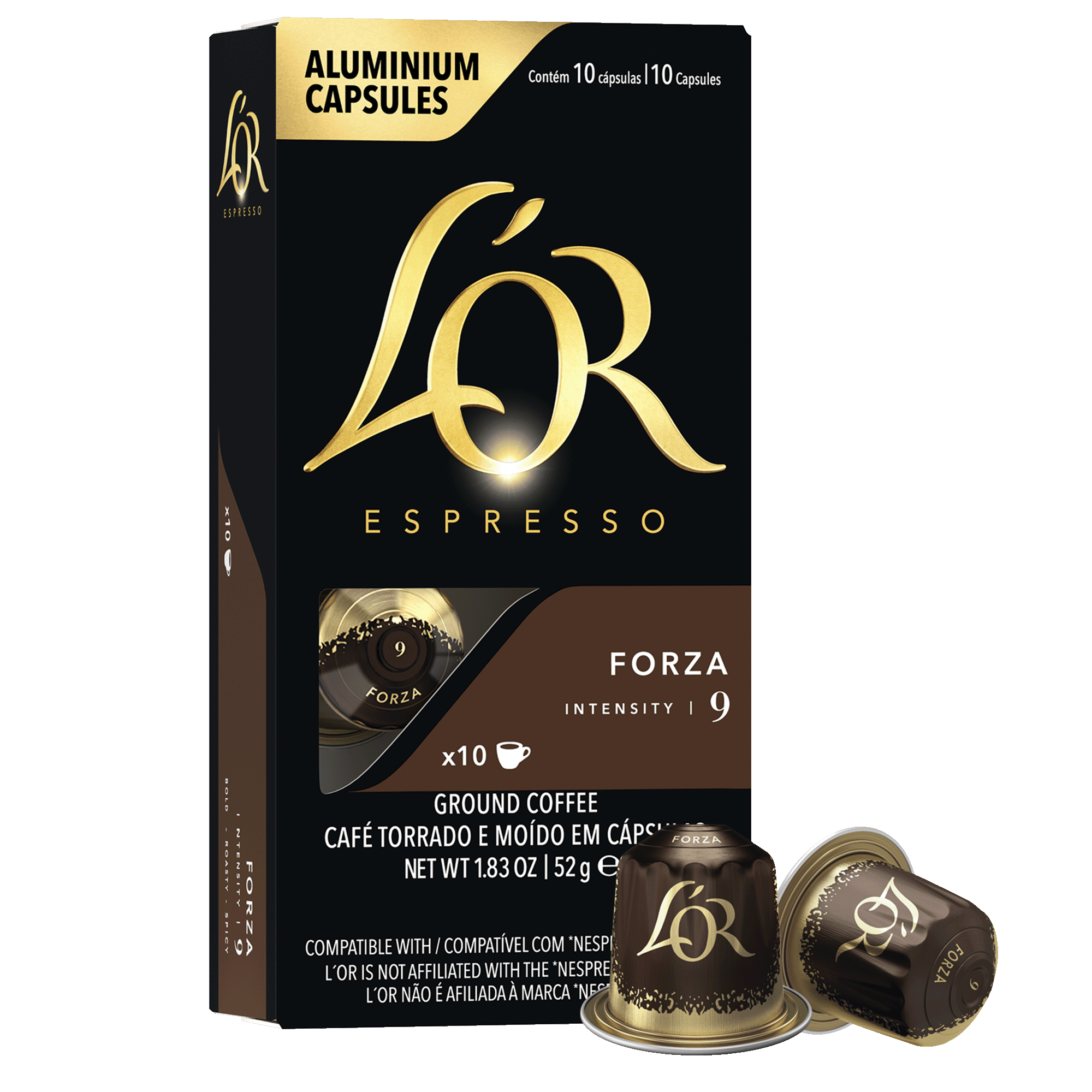 L'OR Forza Espresso Intensity 9