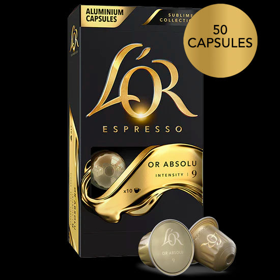 50 FREE Or Absolu Espresso Capsules