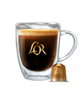 Image of L'OR Glass Coffee Cup