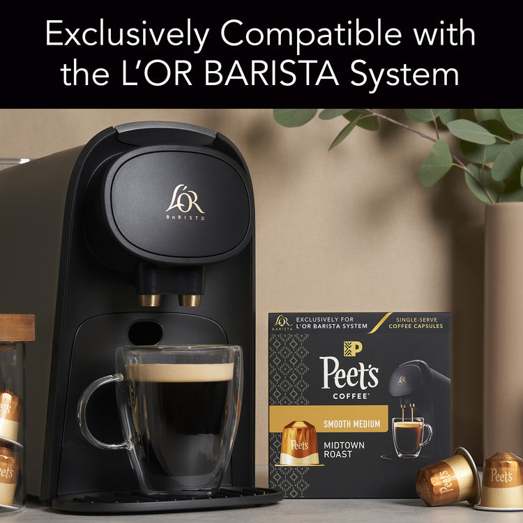 Exclusively compatible with the L'OR BARISTA System