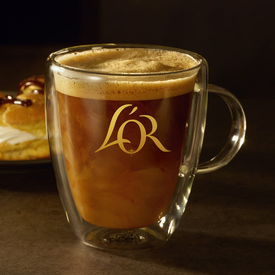 Image of L'OR Glass Coffee Mug