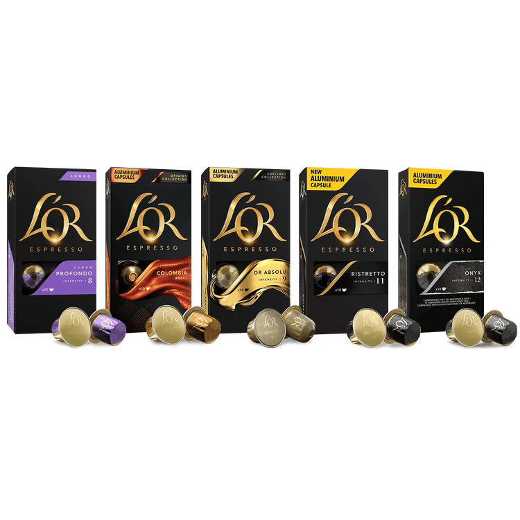 5 Blend Espresso Assortment - 50 Capsules