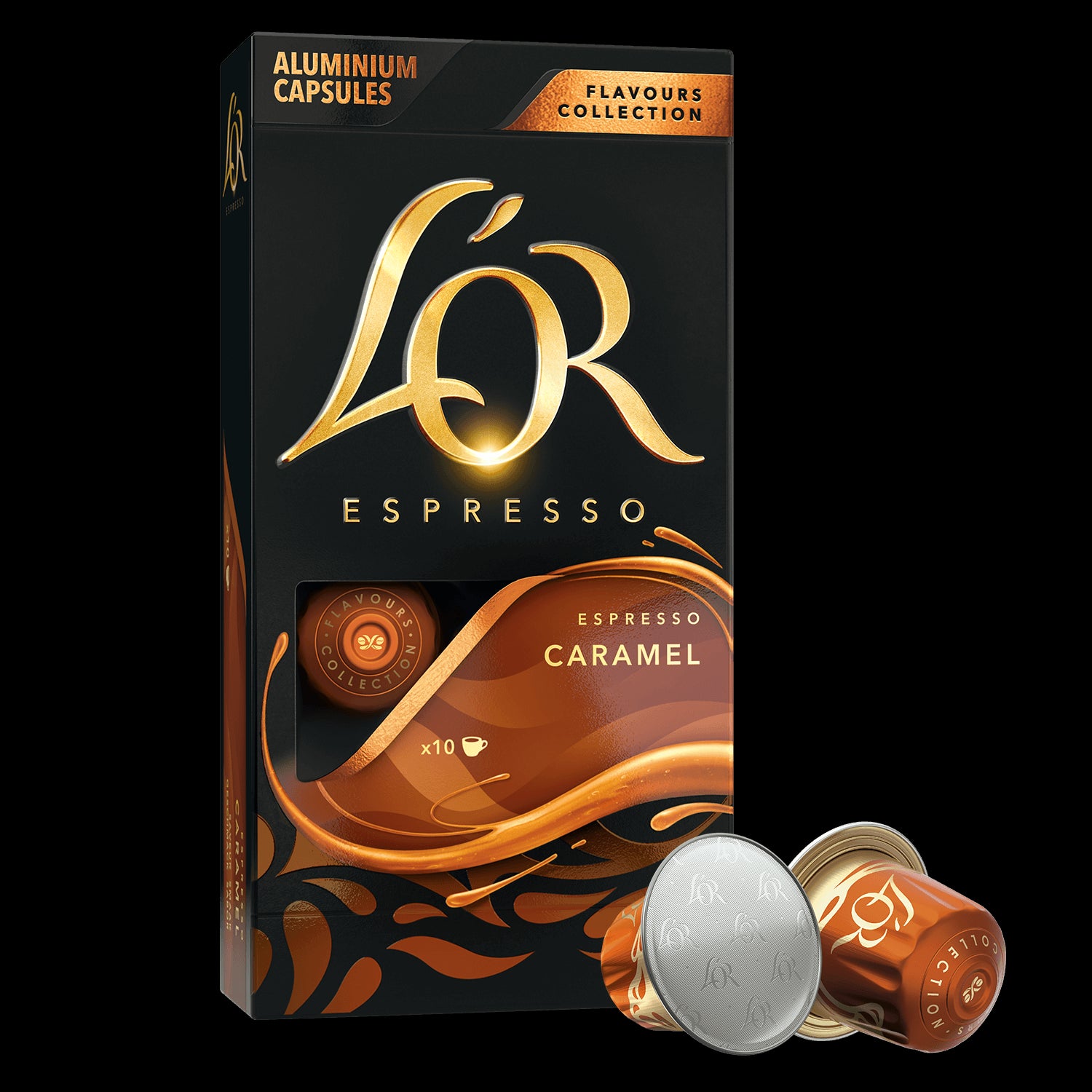 24 x Tassimo L'OR LOR Espresso Caramel Coffee T-discs (NO MILK) SOLD LOOSE