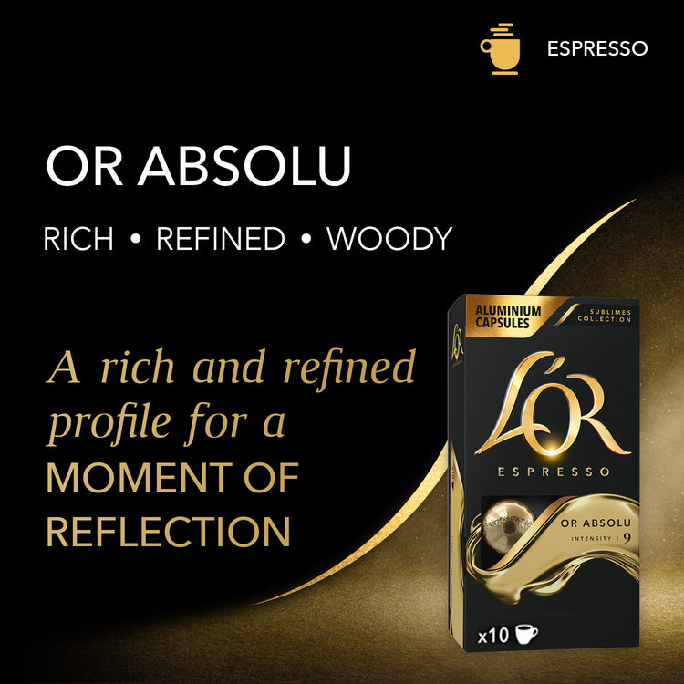 A rich and refined profile for a moment of reflection.