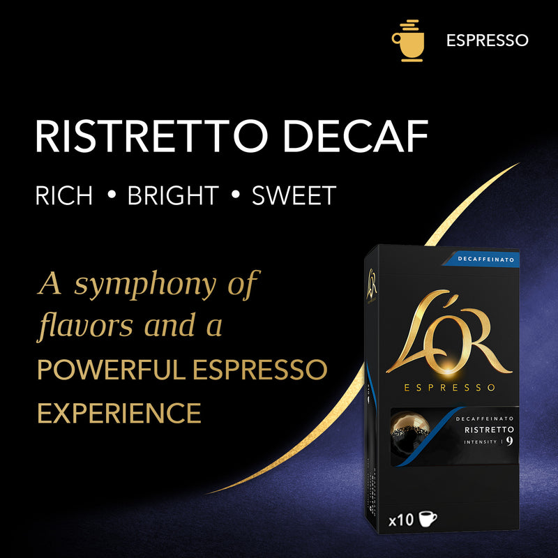 LOT CAPSULES CAFÉ Expresso Ristretto Compatibles Nespresso 100