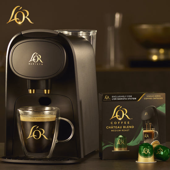 Image of L'OR BARISTA System with Chateau blend.
